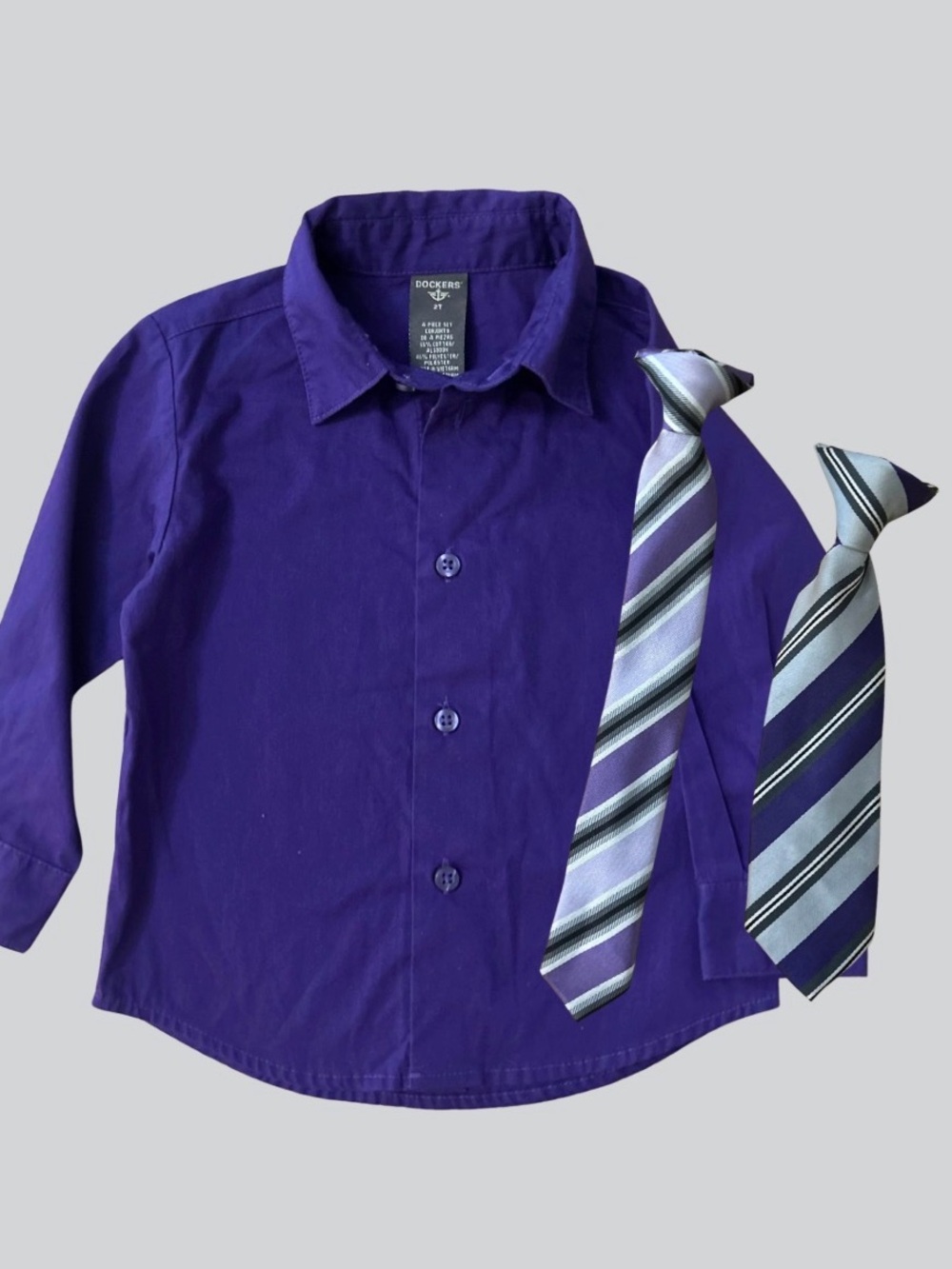 Dockers Button-Down Shirt & 2 Ties